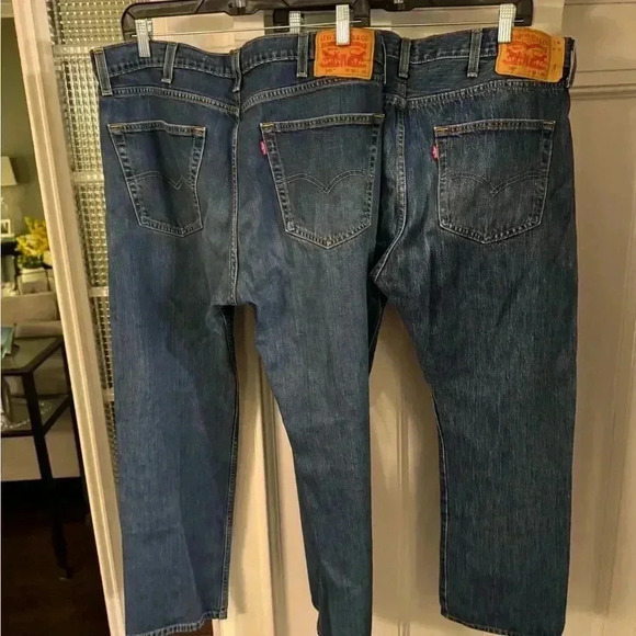 Levi’s (2) pairs men’s 501 & 505 jeans size 38x30 great condition - Picture 2 of 9